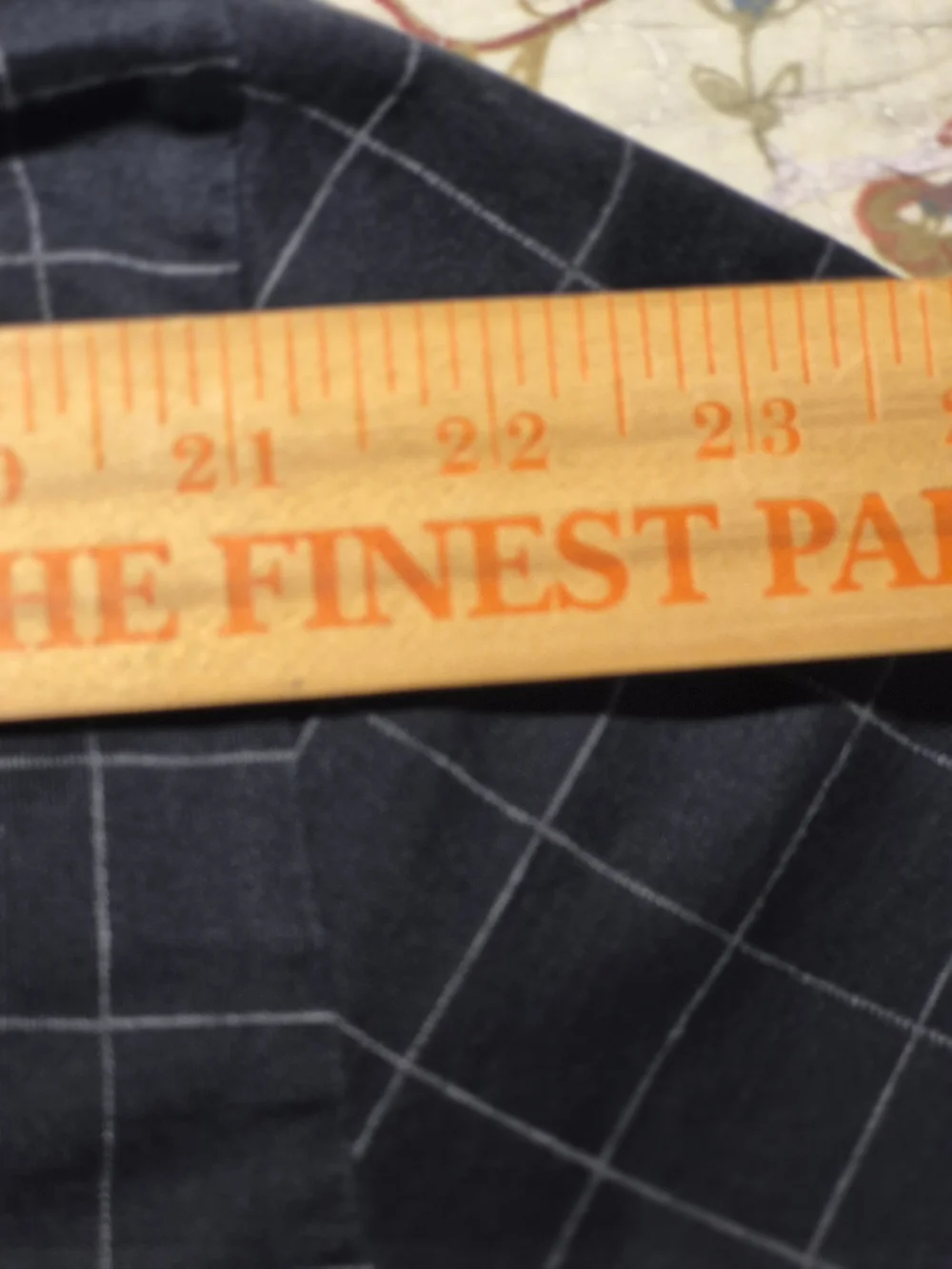 Polo by Ralph Lauren Black Windowpane Long Sleeve Polo